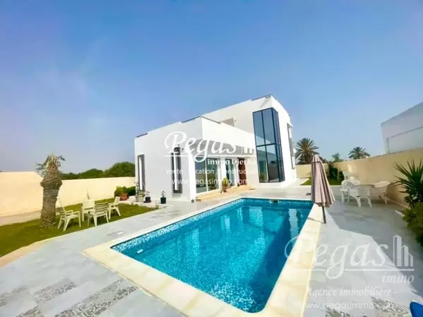 photo bien Location villa avec piscine à Djerba proche de la mer